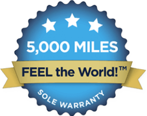 5,000 Mile Sole Warranty