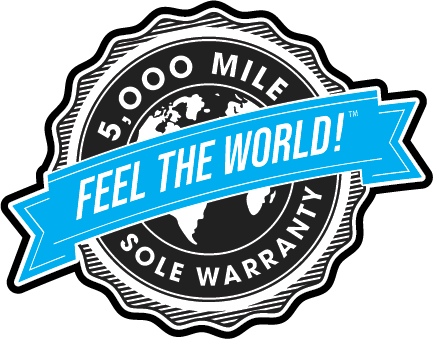 5,000 Mile Sole Warranty