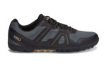 Men's forest green Mesa Trail II trail running shoe with black and tan accents, right side view